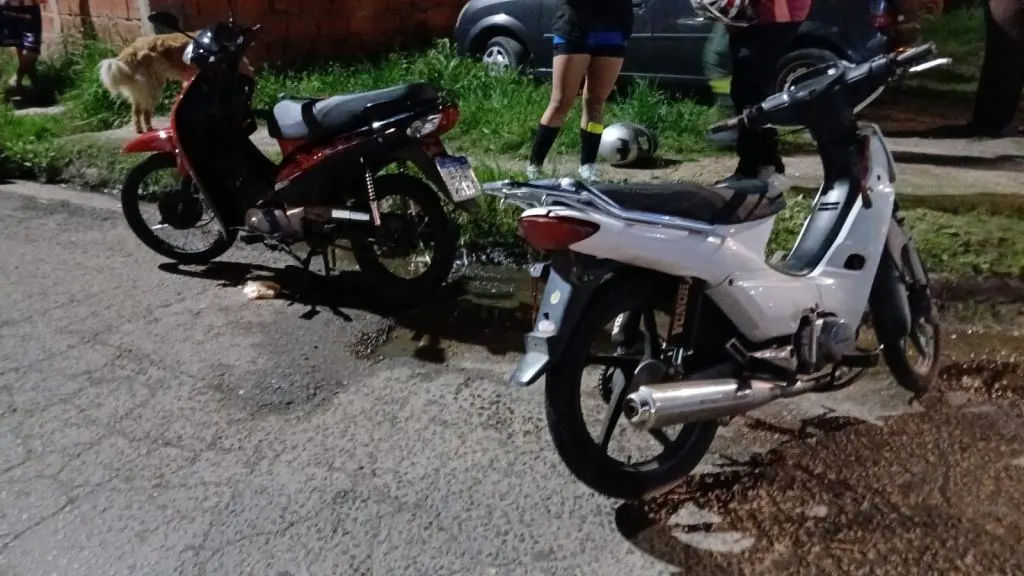 Dos motociclistas resultaron lesionados tras un siniestro vial