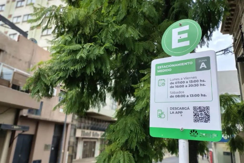 Durante dos meses, liberan el estacionamiento medido un día a la tarde