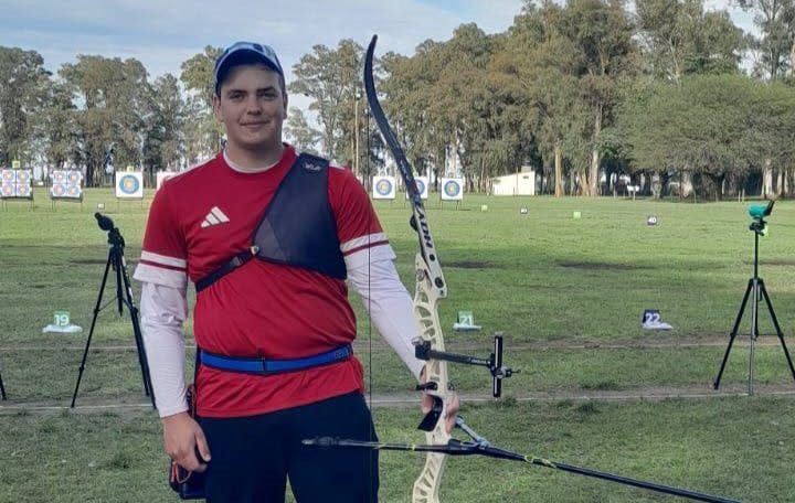 El arquero Gabriel Tonina se coronó subcampeón juvenil en Córdoba