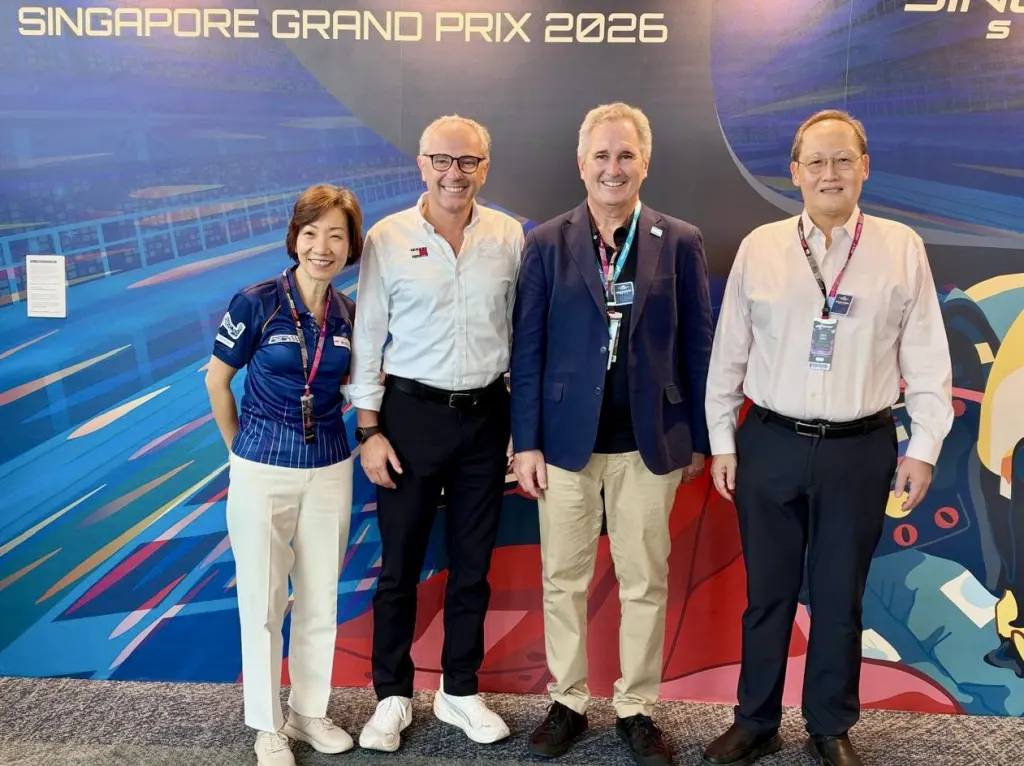 El canciller argentino viajó a Singapur y pidió traer la Fórmula 1 al país