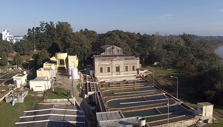 El EDOS programó una parada total de la planta potabilizadora para el sábado próximo