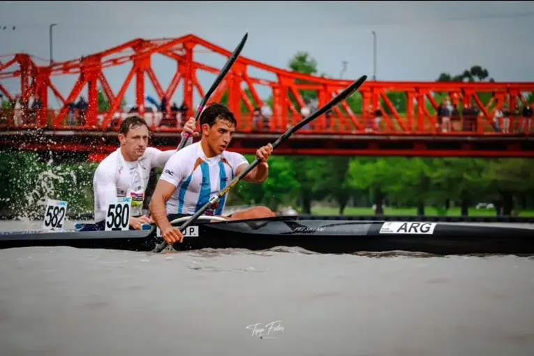 El entrerriano Agustín Ratto fue cuarto en el Mundial de Canotaje y va por una medalla en K2