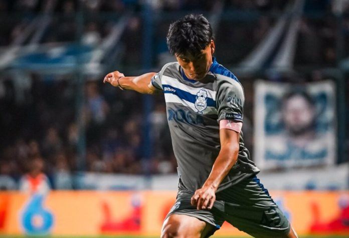 El entrerriano Mariano Ojeda debutó en Primera con la camiseta de Gimnasia