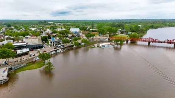 El Gualeguaychú tiende a bajar y vigilan posibles repuntes