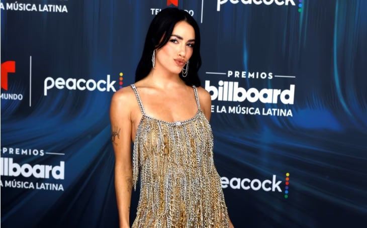 El impactante look de Lali Espósito en los Premios Billboard de Música Latina