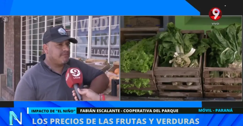 El impacto de El Niño en frutas y verduras: subió la papa, la cebolla y el morrón