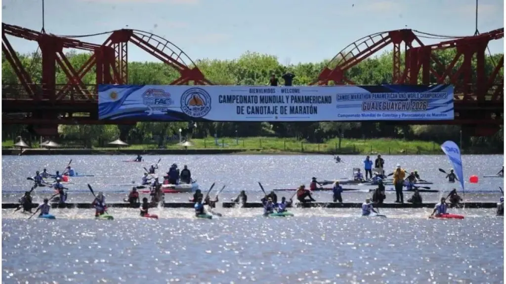 El Mundial de Canotaje ya se disputa en Gualeguaychú