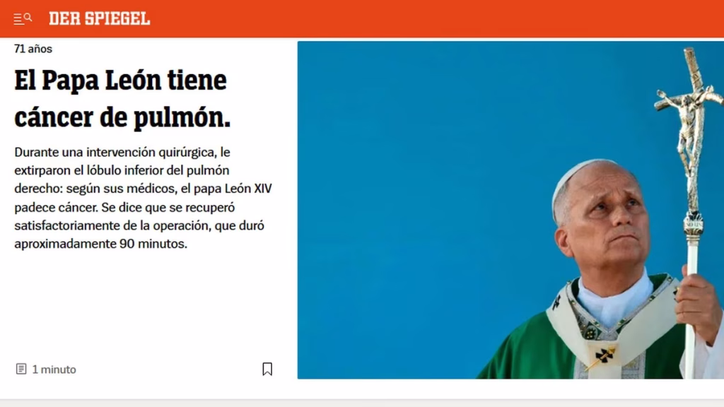 El mundo mira la operación de León XIV y su diagnóstico de cáncer
