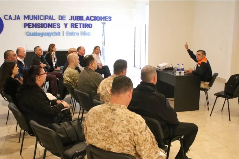 El Niño: Gualeguaychú recibió al director provincial de Defensa Civil para coordinar acciones