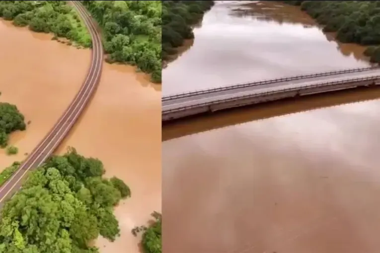 El norte de Misiones en alerta por la crecida del río Paraná