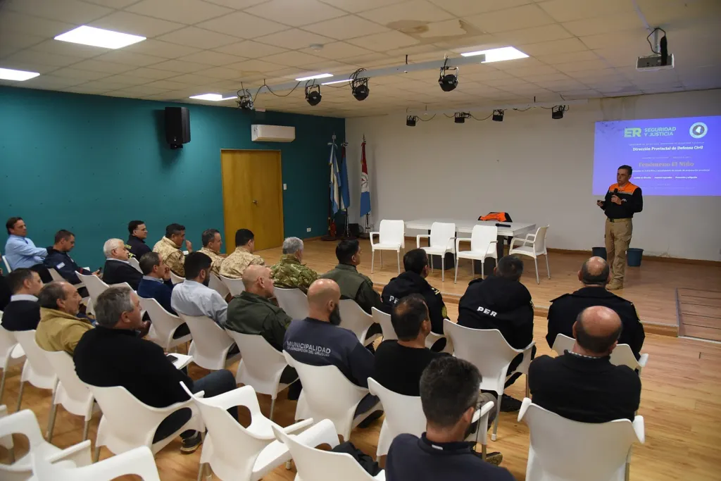 El nuevo director de Defensa Civil estuvo en Concepción del Uruguay