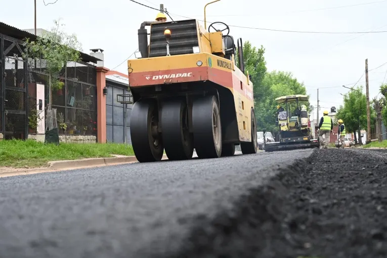 El Plan de Asfaltado superó los nueve mil metros cuadrados tras la finalización de la obra en la calle Avellaneda
