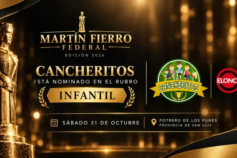El programa Cancheritos, que se emite por Elonce, fue nominado al Martín Fierro Federal