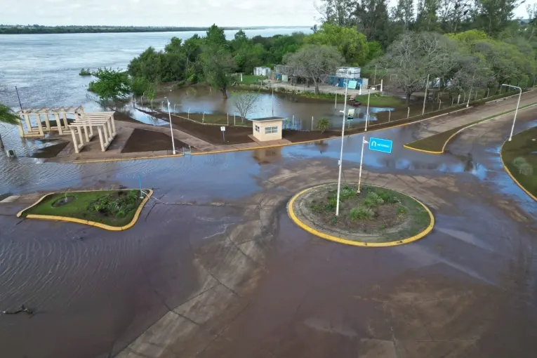 El río Uruguay sigue con tendencia a la baja en el puerto de Concordia