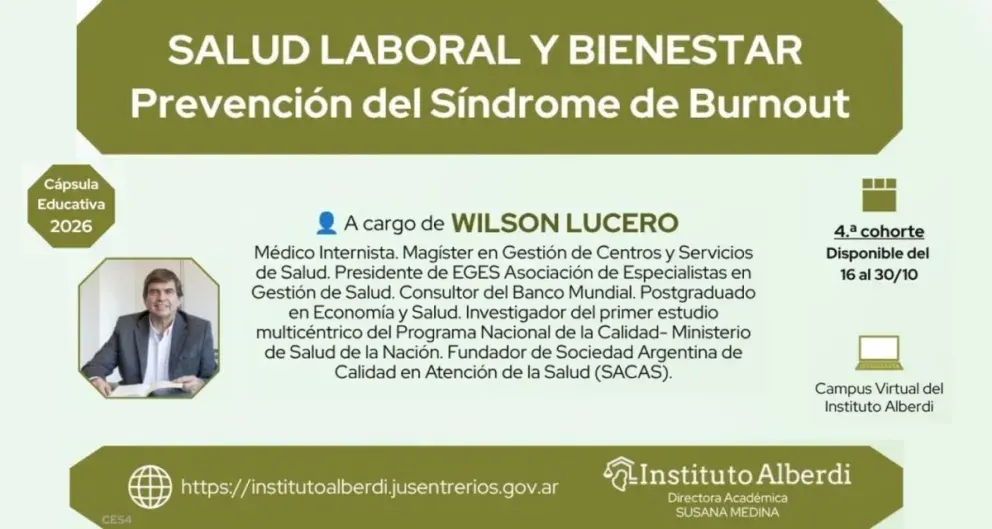 El STJ convoca a una capacitación para prevenir el síndrome de Burnout o síndrome «del quemado”