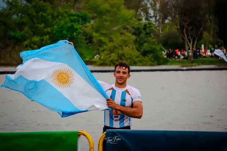 El uruguayense Agustín Ratto terminó cuarto en el Mundial de Canotaje y buscará una medalla en K2