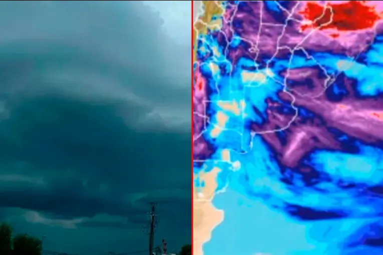 Emitieron alerta amarilla por tormentas en Entre Ríos para este sábado: los diez departamentos afectados