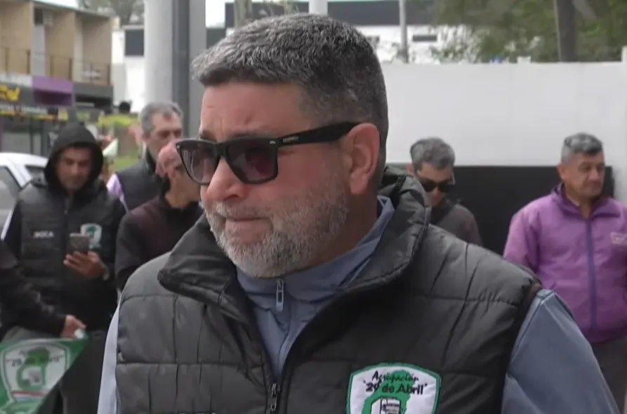 Empleados de OCA mantienen una medida de fuerza en Paraná
