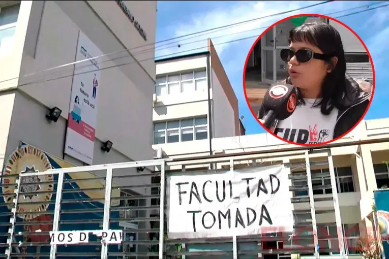 En plena toma de la FTS, estudiantes relataron cómo la crisis afecta su vida universitaria
