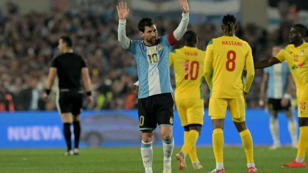 En una noche inolvidable: Lionel Messi se despide de la Selección Argentina ante Benín