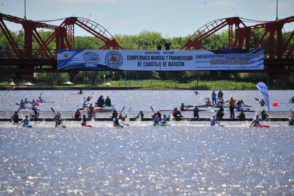 EN VIVO, desde Gualeguaychú Mundial de Canotaje 2026 por EntreRíosYA