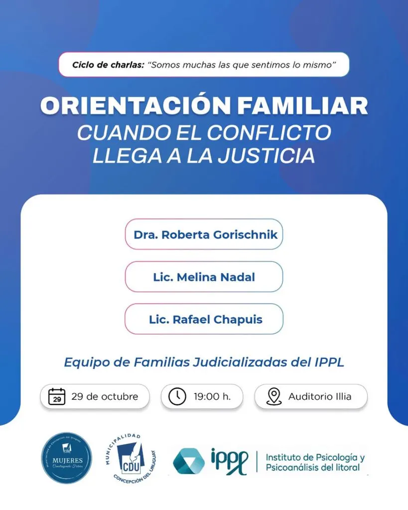 Encuentro del Equipo de Familias Judicializadas en Concepción del Uruguay