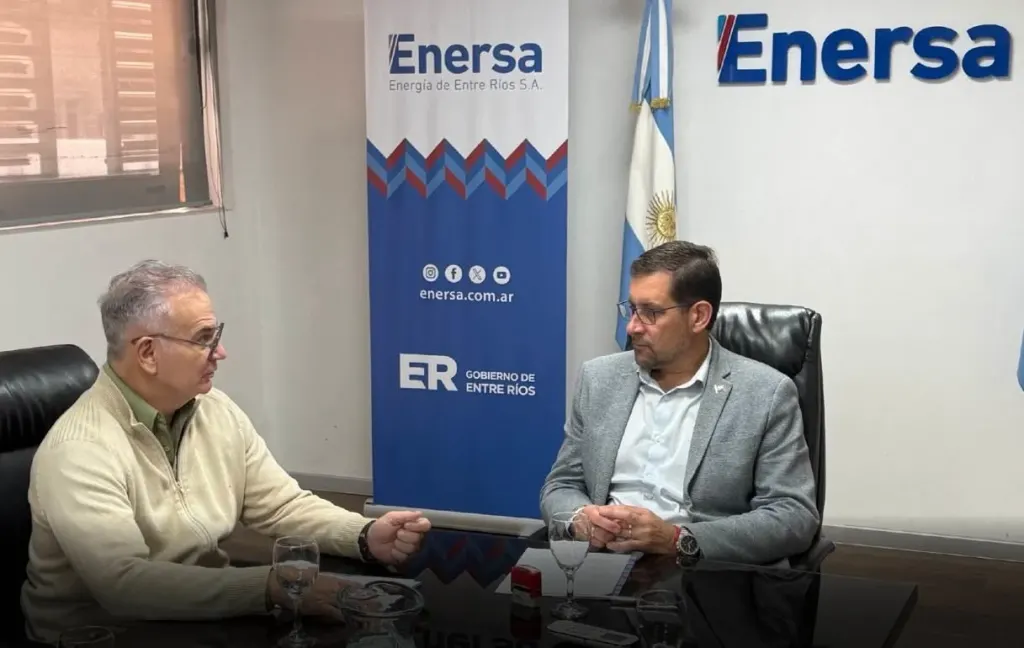 Enersa y camarco entre ríos firmaron un acuerdo para abordar inversiones en redes eléctricas
