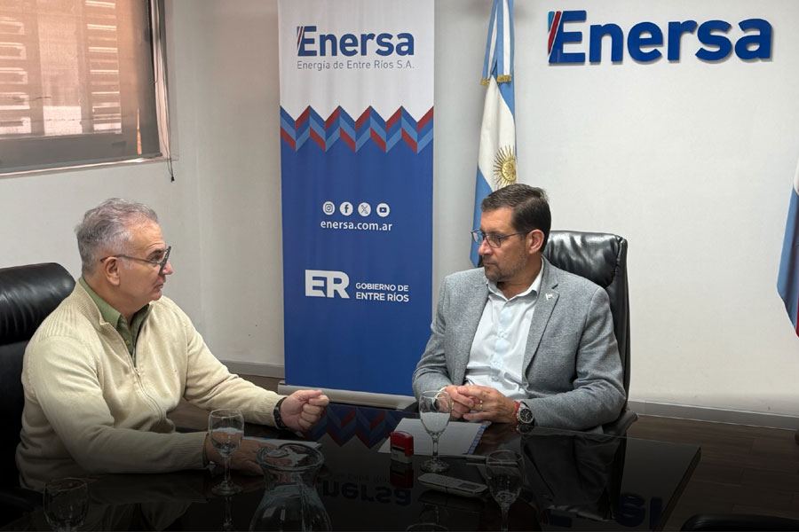 Enersa y CAMARCO Entre Ríos firmaron un acuerdo para abordar inversiones en redes eléctricas