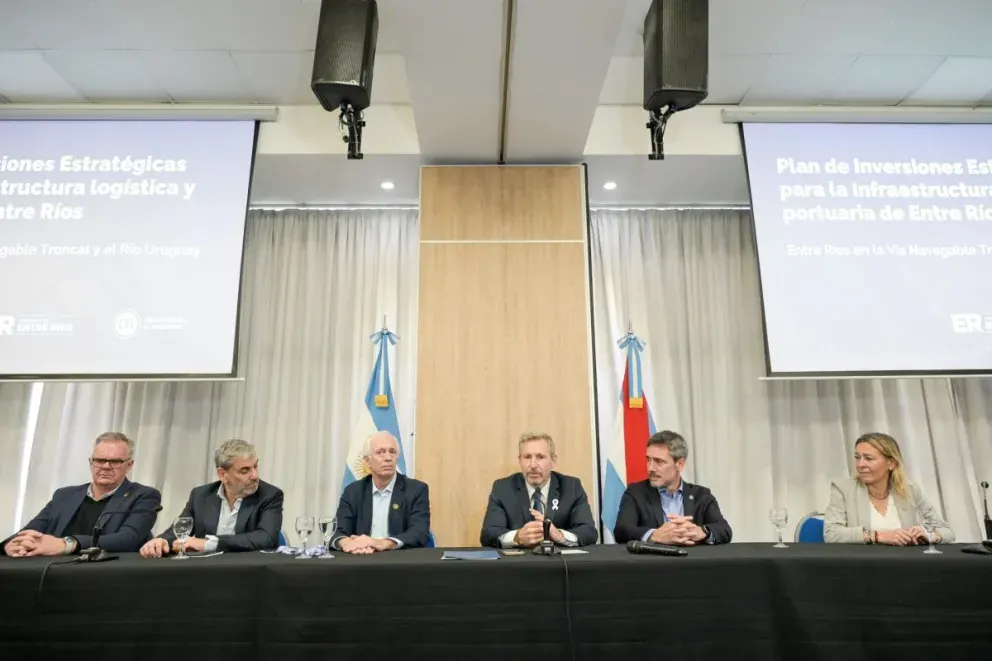 Entre Ríos avanza en un plan para mejorar sus puertos y reducir los costos del transporte de la producción