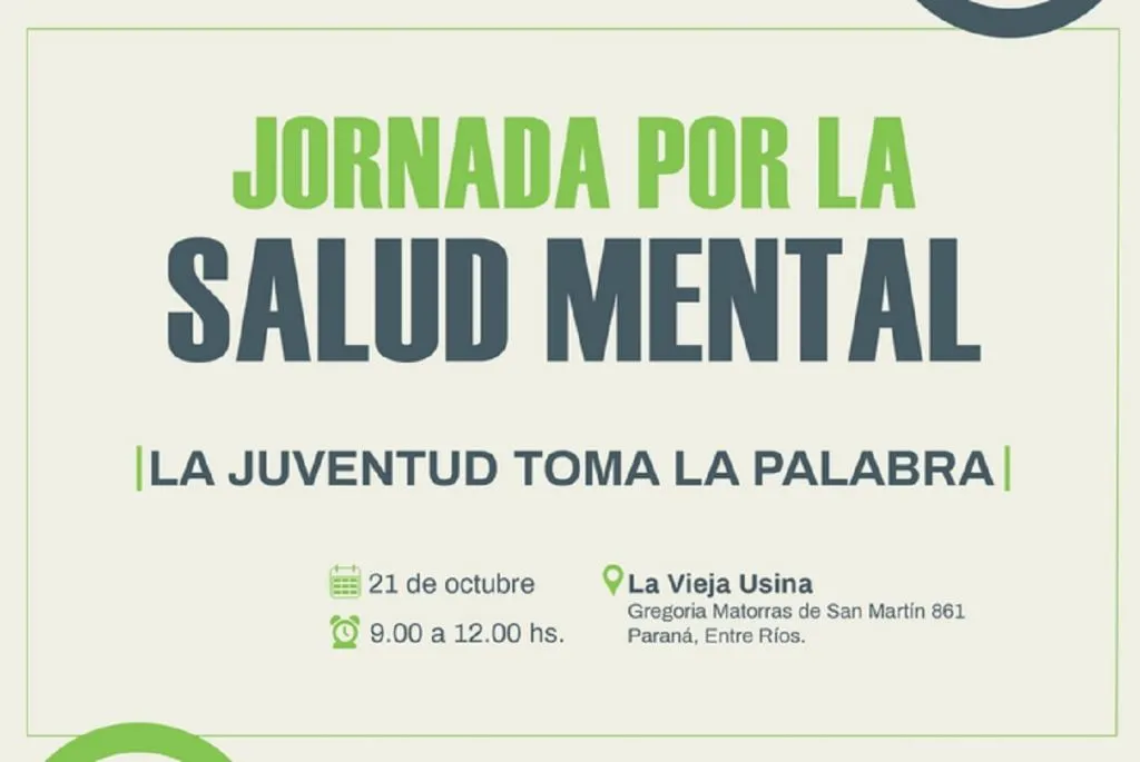 Entre Ríos fortalece las acciones de promoción y prevención de la salud mental en toda la provincia