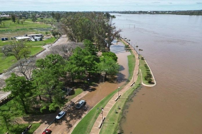 Entre Ríos monitorea la situación hídrica y hay 10 departamentos bajo alerta amarilla