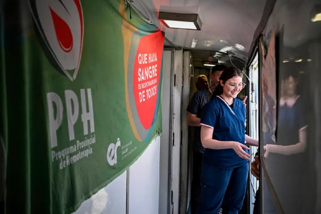 Entre Ríos refuerza la promoción de la donación voluntaria de sangre mediante colectas y capacitaciones