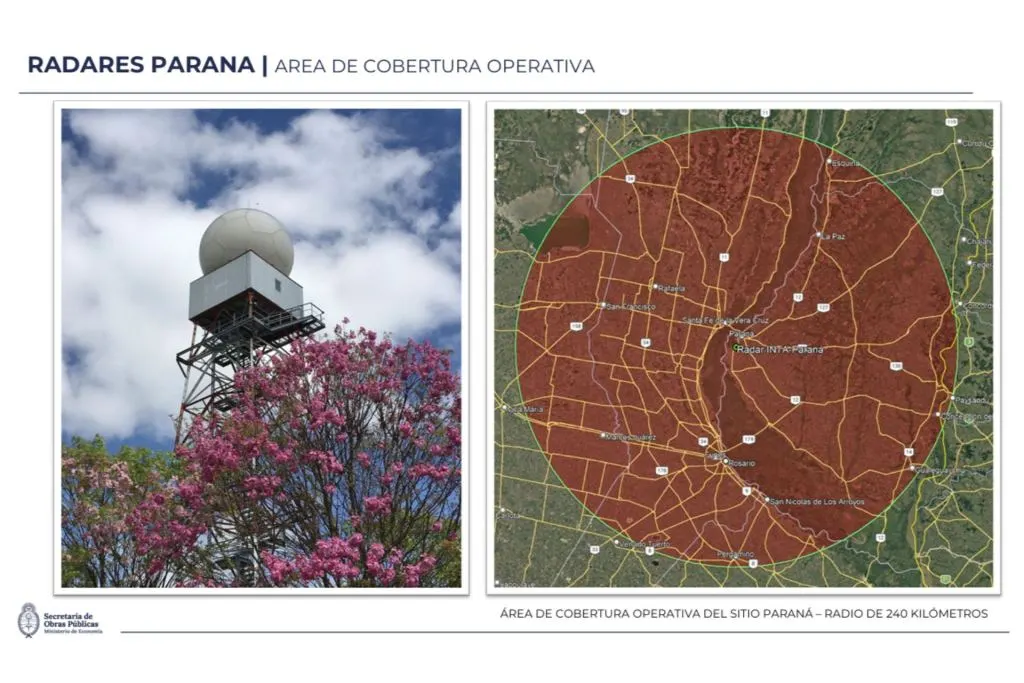 Entre Ríos suma un nuevo radar meteorológico que estará operativo en Diciembre