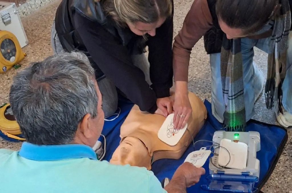 Equipos de salud se capacitaron en RCP avanzada en Seguí