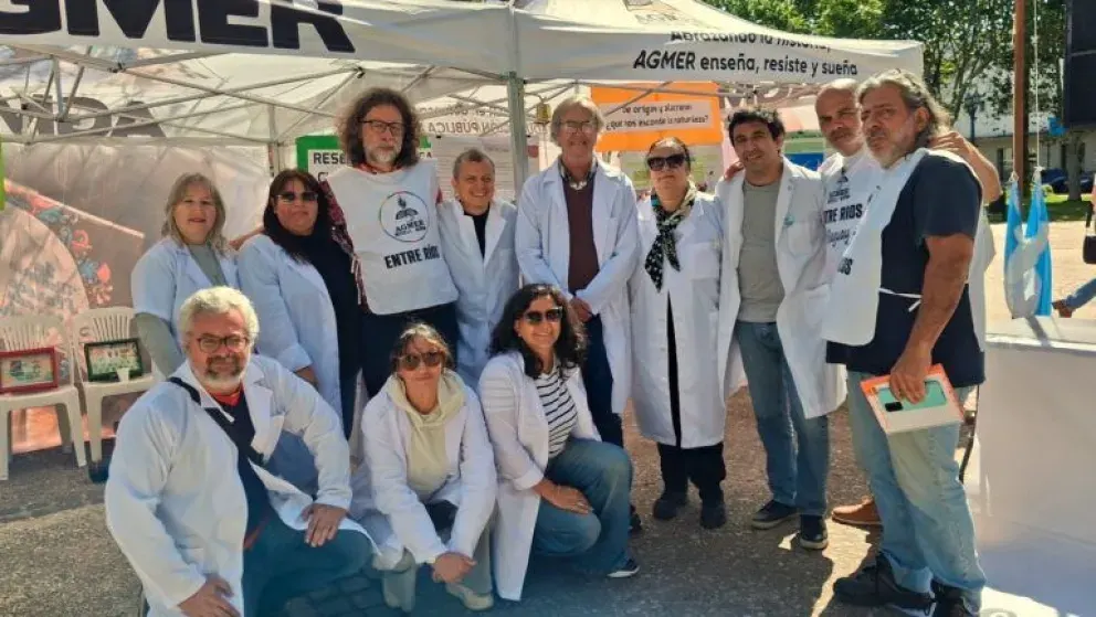 Escuela Itinerante de Agmer en Villaguay: “Los docentes se están empobreciendo”