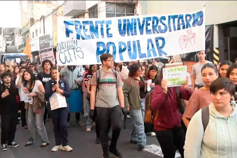 Este jueves se realiza la quinta Marcha Federal Universitaria