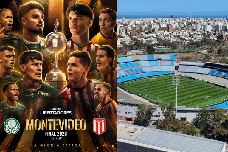 Estudiantes y Palmeiras jugarán la final de la Copa Libertadores en un estadio histórico