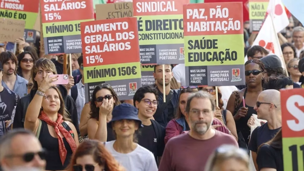 Europa estalla por salarios y precios con choques en varias capitales