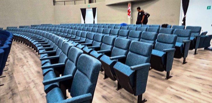 FEDERACIÓN: el Auditórium completa su capacidad con la instalación de las últimas 130 butacas