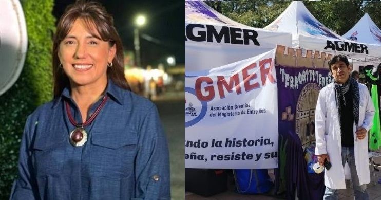 FELICIANO: votó a favor de la reforma previsional y la invitaron a retirarse de la Escuela Itinerante de Agmer