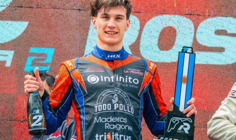 Fórmula 2: fin de semana positivo en Rosario para el piloto de La Florida