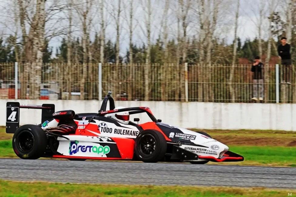 Fórmula 3 Metropolitana: Agustín Fulini logró ganar la segunda serie en La Plata