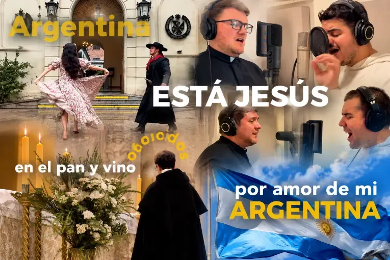 Frailes de todo el país lanzaron una canción para recibir al papa León XIV: incluye referencias al Paraná