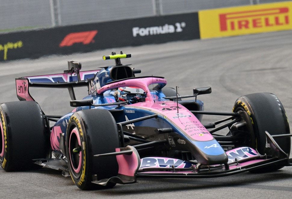 Franco Colapinto largará décimoquinto en el Gran Premio de Singapur