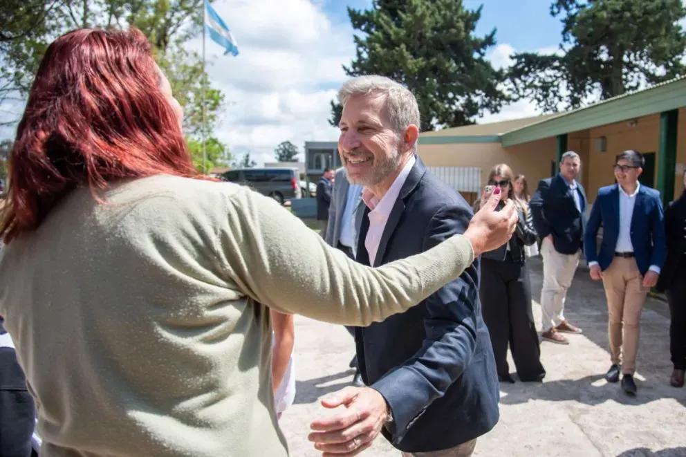 Frigerio inauguró obras educativas en Federación
