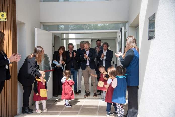 Frigerio inauguró obras educativas y recorrió trabajos de infraestructura en Federación