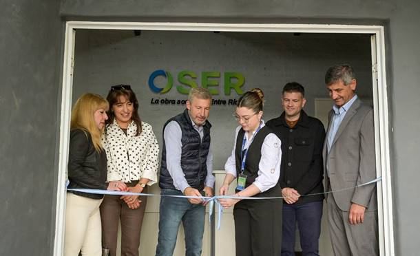 Frigerio inauguró un consultorio odontológico de oser en feliciano