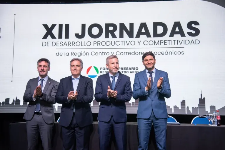 Frigerio, Pullaro y Llaryora acordaron impulsar obras de infraestructura y reducir la carga fiscal