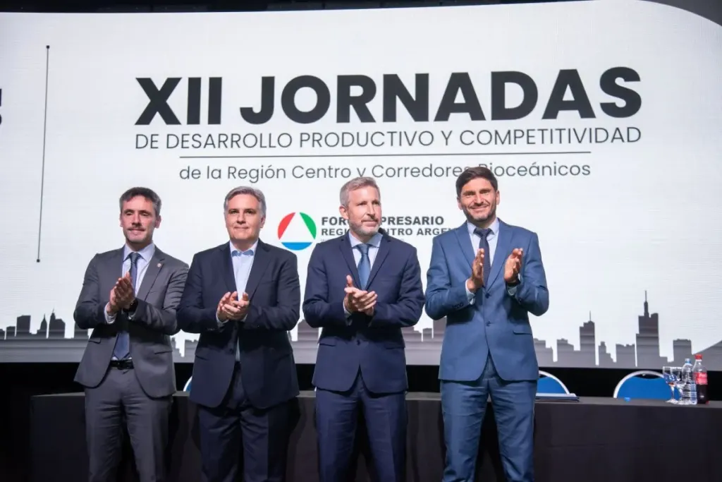 Frigerio, Pullaro y Llaryora coincidieron en impulsar el desarrollo y la integración de la Región Centro