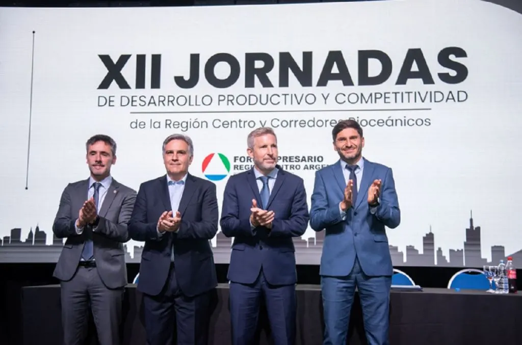 Frigerio, Pullaro y Llaryora coincidieron en impulsar el desarrollo y la integración de la Región Centro